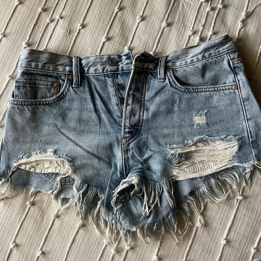 Free people shorts, size 26